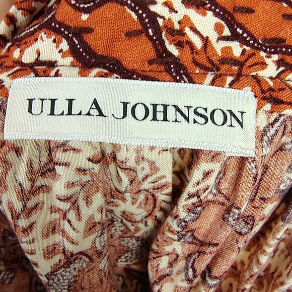 Ulla Johnson Zev Shorts in Brick Size 8 - Picture 4 of 14